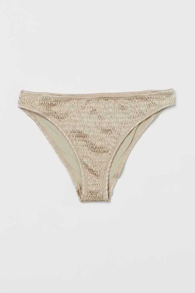 Ropa De Playa H&M Bikini Bottoms Mujer Rosas | 056187NSC