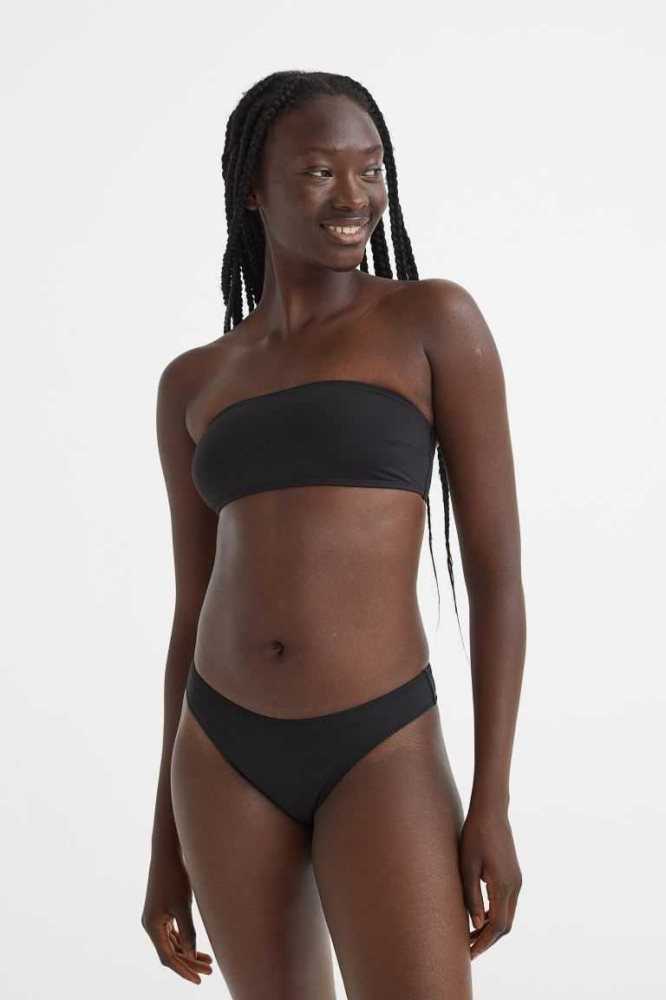 Ropa De Playa H&M Bikini Bottoms Mujer Rojos Oscuro | 091786QHO