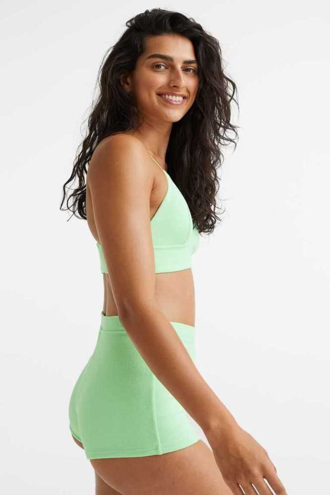 Ropa De Playa H&M Bikini Bottoms Mujer Verdes | 324109LGI