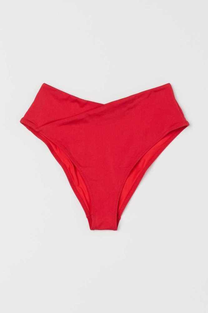 Ropa De Playa H&M Brazilian Bikini Bottoms Mujer Rosas | 497368XNJ