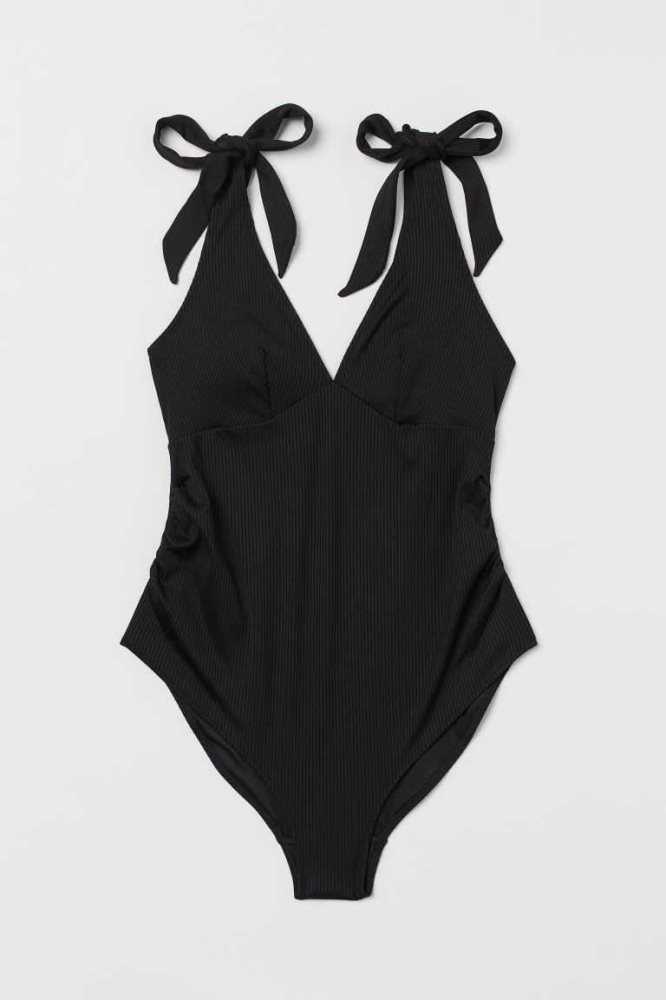 Ropa De Playa H&M MAMA Swimsuit Mujer Azules Claro | 135490WYP