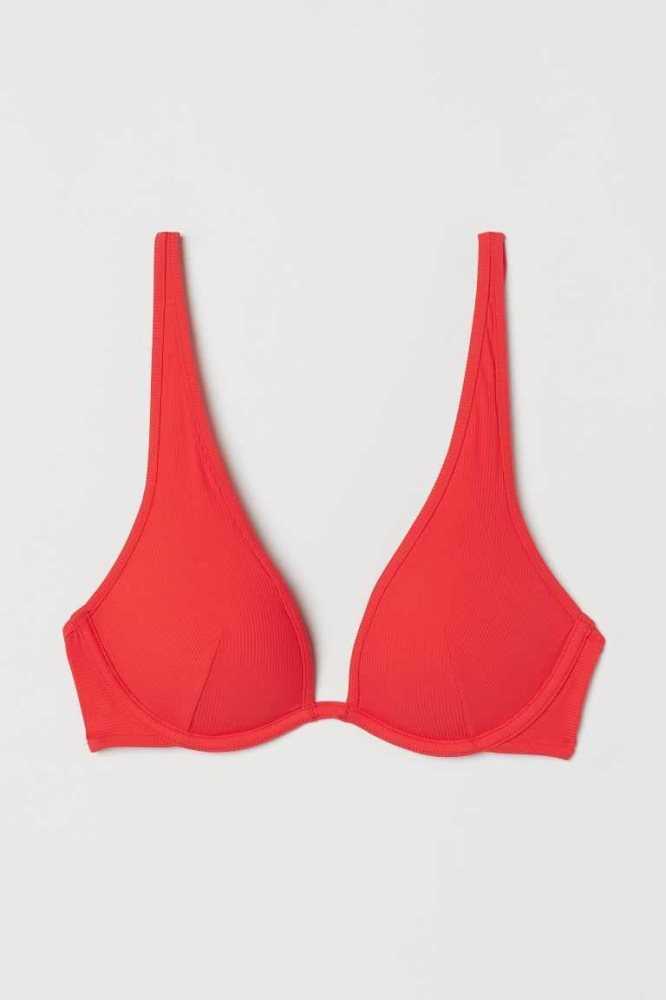 Ropa De Playa H&M Push-up Bikini Top Mujer Morados | 423916HYW