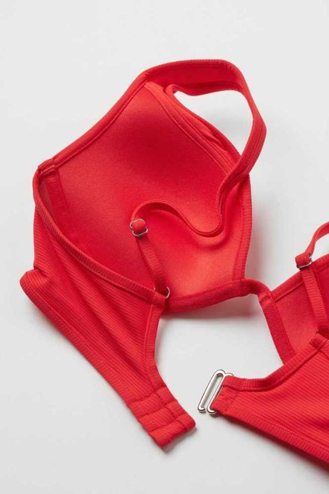 Ropa De Playa H&M Push-up Bikini Top Mujer Morados | 423916HYW