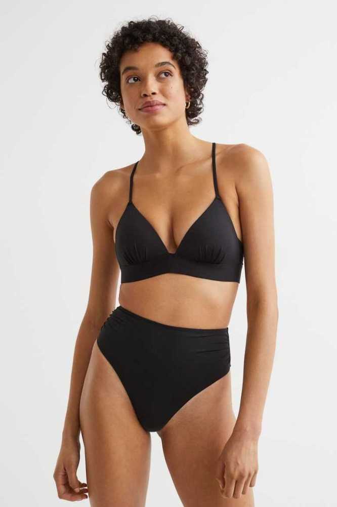 Ropa De Playa H&M Push-up Bikini Top Mujer Verdes Claro | 430812YNQ