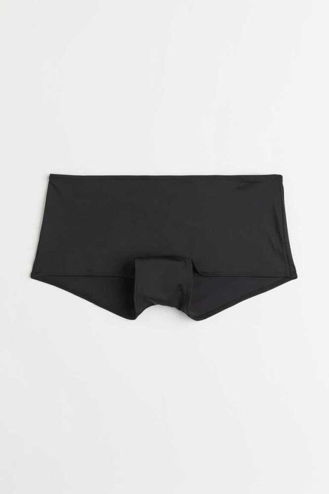 Ropa De Playa H&M Shortie Bikini Bottoms Mujer Negros | 023941SND