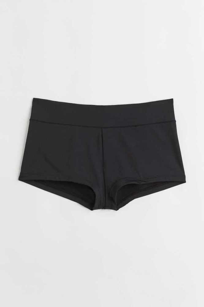 Ropa De Playa H&M Shortie Bikini Bottoms Mujer Amarillos | 064237KHB