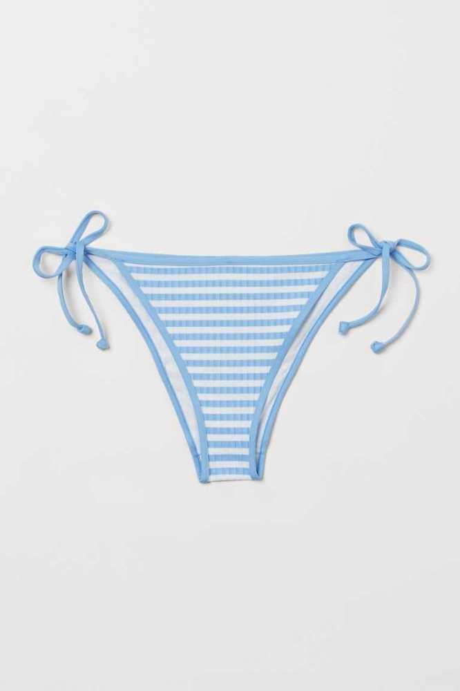 Ropa De Playa H&M Tie Bikini Bottoms Mujer Morados Claro | 074361CLR