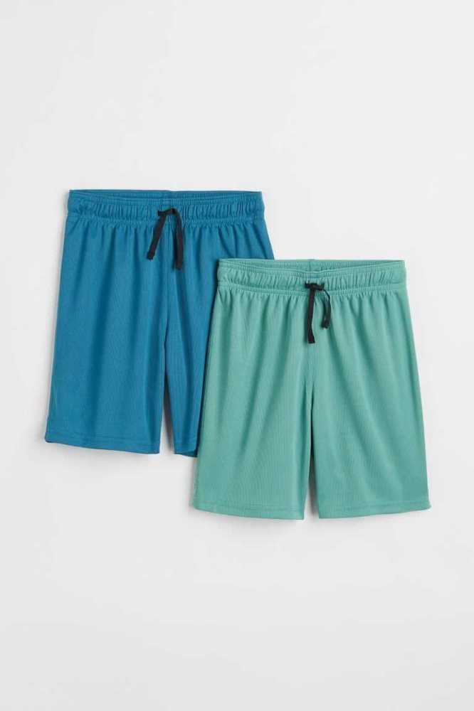 Ropa Deportiva H&M 2-pack Niños Turquesa | 179602ZUI