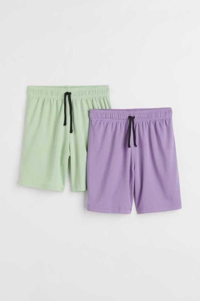 Ropa Deportiva H&M 2-pack Niños Turquesa | 236785KXN