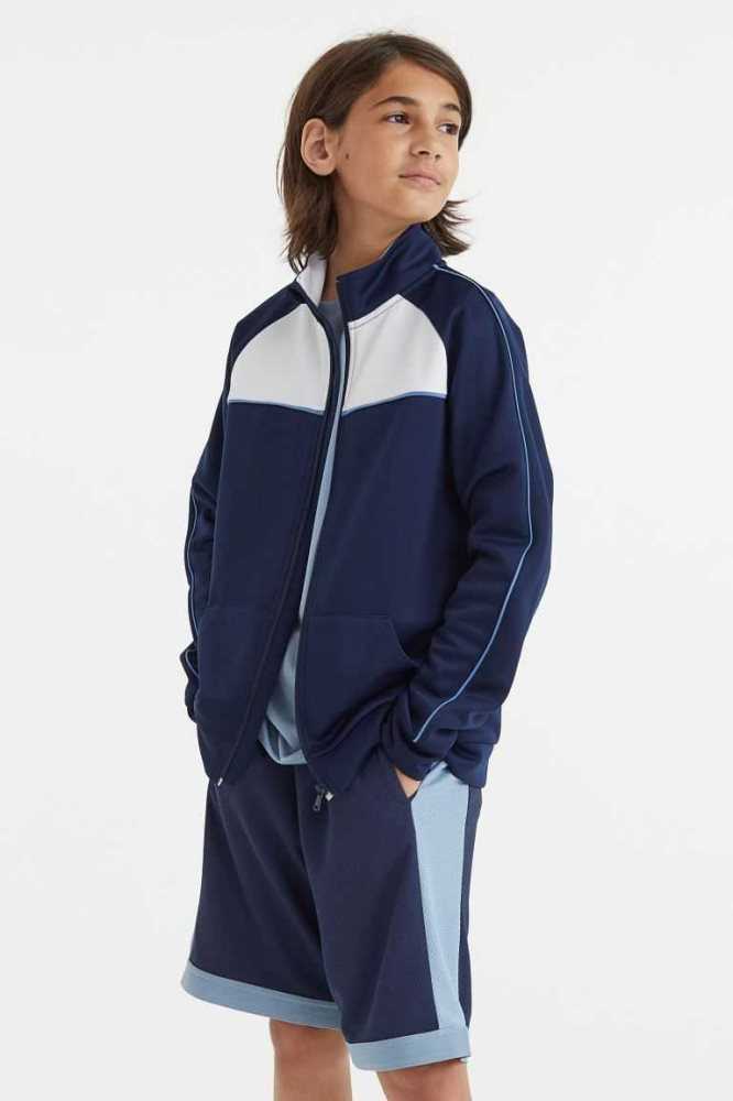 Ropa Deportiva H&M Basketball Niños Azules Oscuro | 014238ZRH