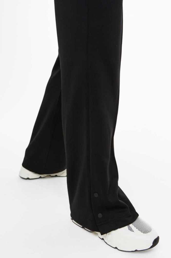 Ropa Deportiva H&M DryMove Flared trousers Mujer Negros | 456120ZAR