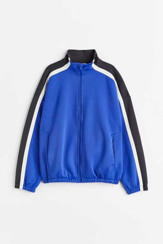 Ropa Deportiva H&M DryMove Pista jacket Niños Azules | 162754HOI