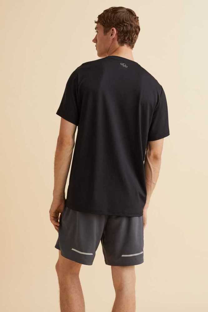 Ropa Deportiva H&M DryMove top Hombre Azules Oscuro | 465832BMR