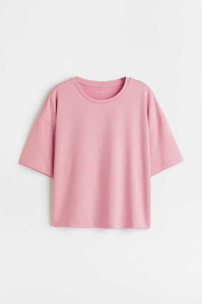 Ropa Deportiva H&M DryMove top Niños Rosas Claro | 586349VAZ