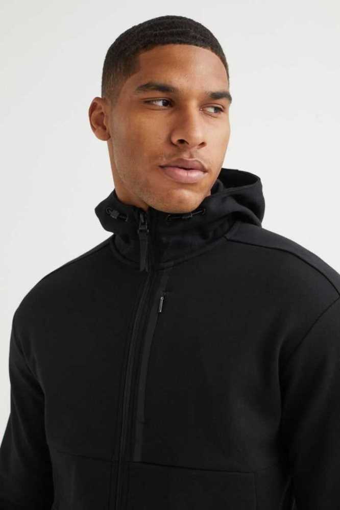 Ropa Deportiva H&M Pista Jacket Hombre Negros | 419726JKI