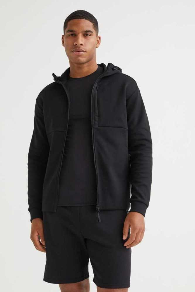 Ropa Deportiva H&M Pista Jacket Hombre Negros | 419726JKI