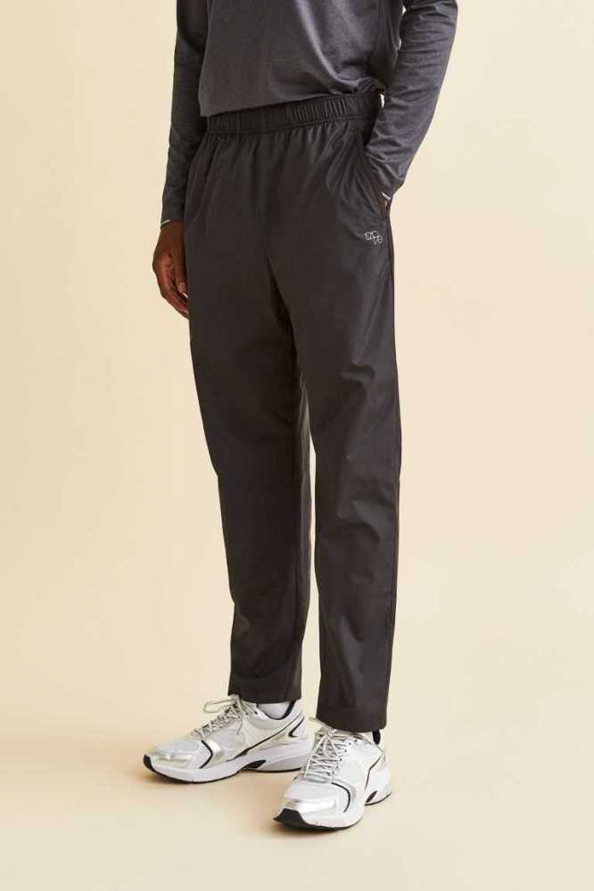 Ropa Deportiva H&M Pista Pants Hombre Negros | 170496GLF