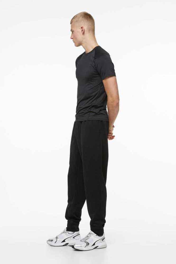 Ropa Deportiva H&M Pista Pants Hombre Negros | 253498YKO