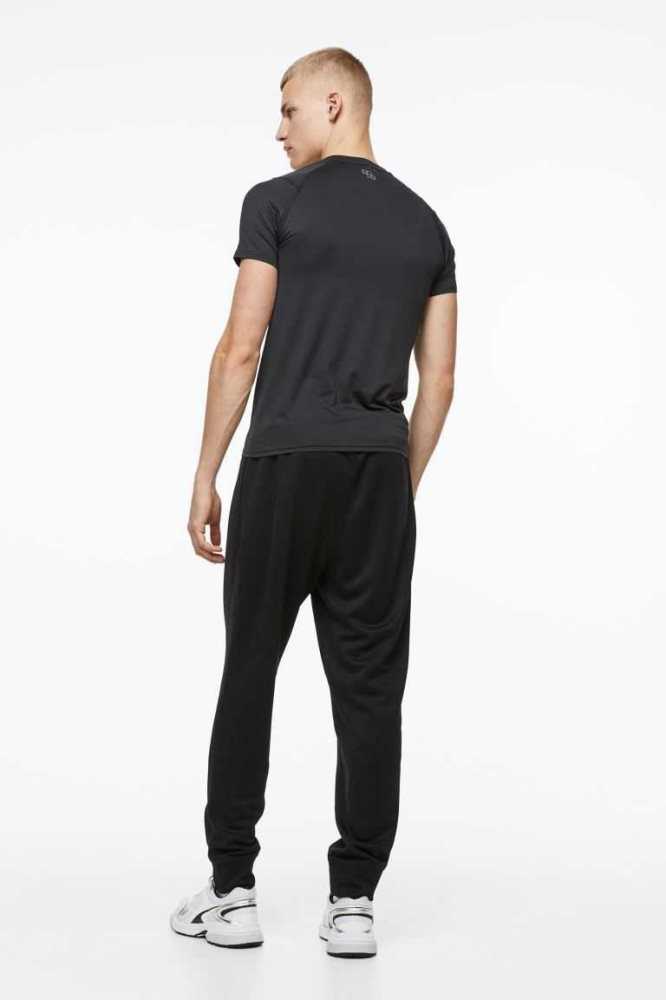 Ropa Deportiva H&M Pista Pants Hombre Negros | 253498YKO