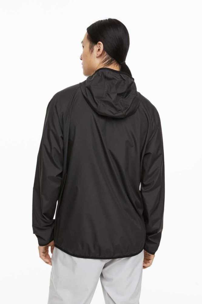 Ropa Deportiva H&M Sports Windbreaker Hombre Azules Oscuro | 082413KOM