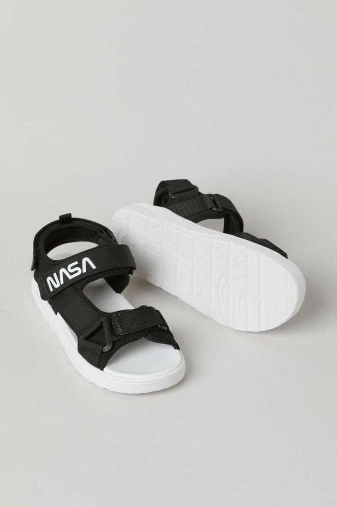 Sandalias H&M Mesh Niños Negros | 719538HBS