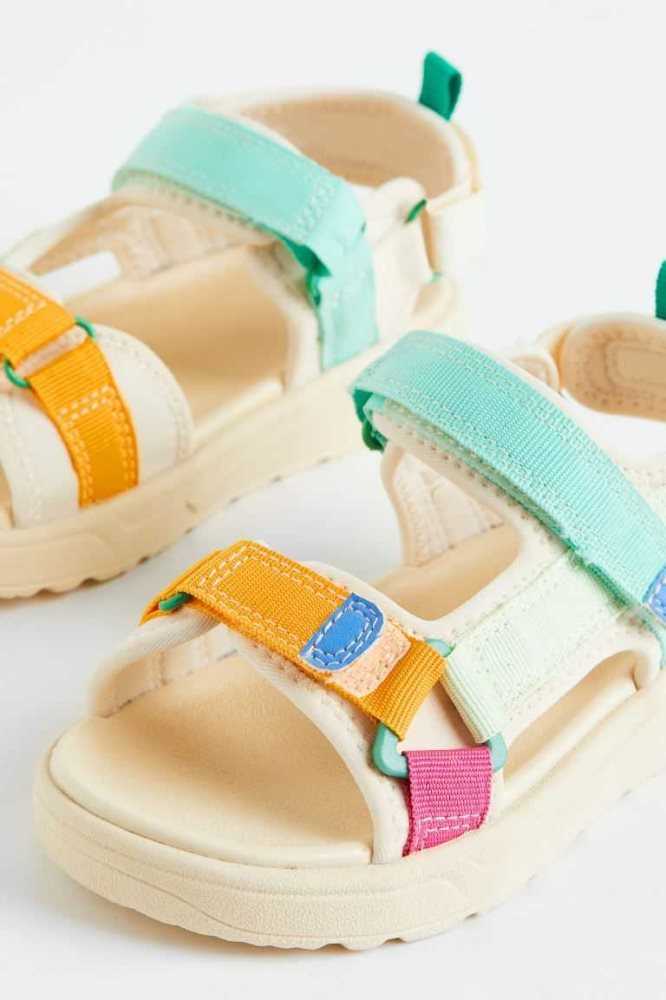 Sandalias H&M Niños Amarillos Claro | 081529RAW