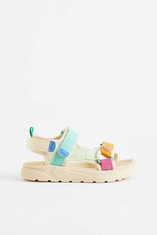 Sandalias H&M Niños Amarillos Claro | 081529RAW