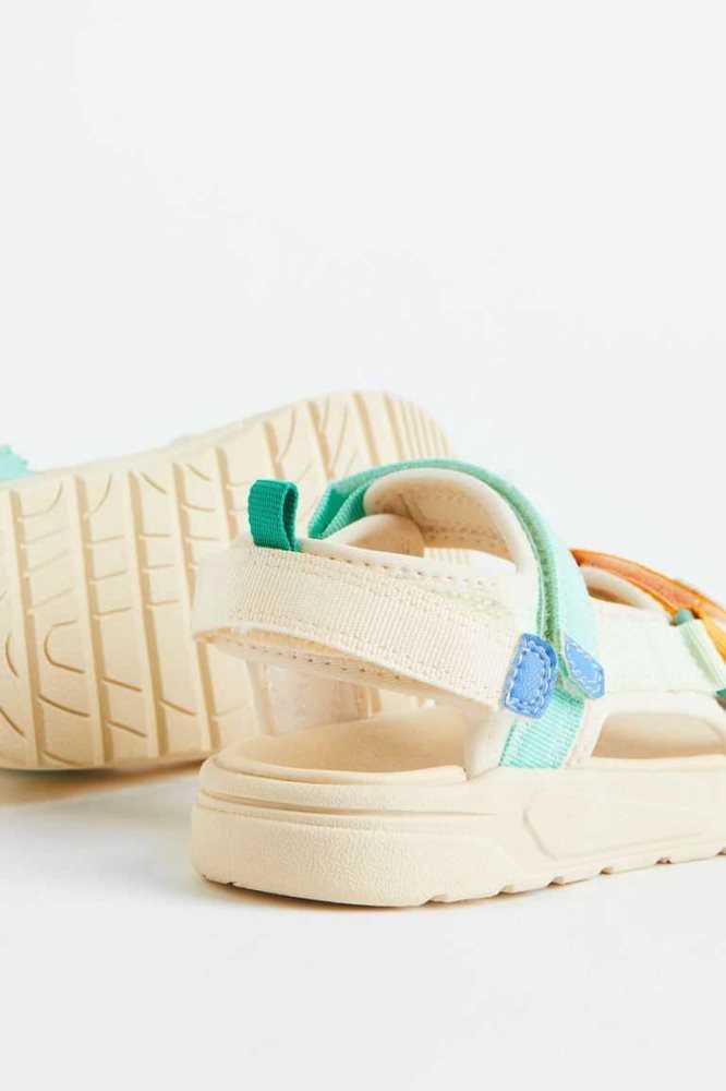 Sandalias H&M Niños Amarillos Claro | 081529RAW