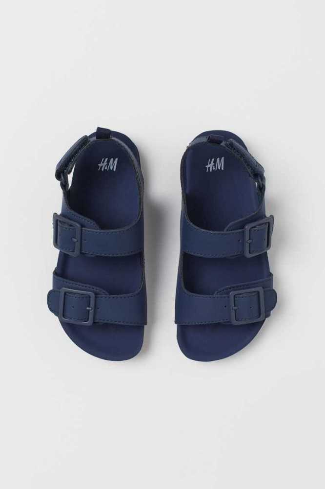 Sandalias H&M Niños Azules | 765392KQR