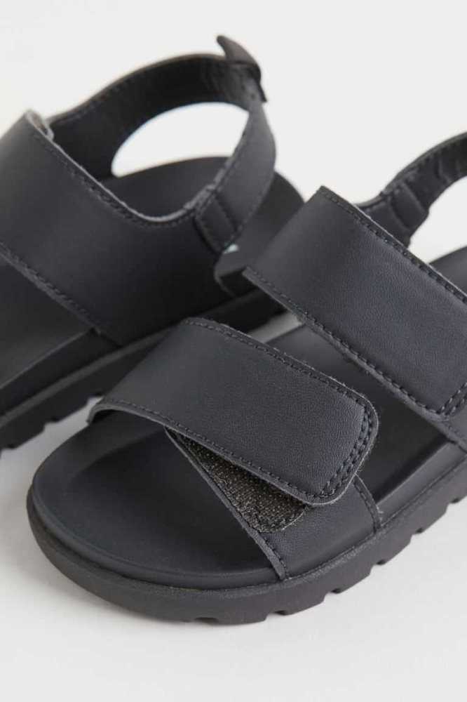 Sandalias H&M Niños Grises Oscuro | 097824LKN