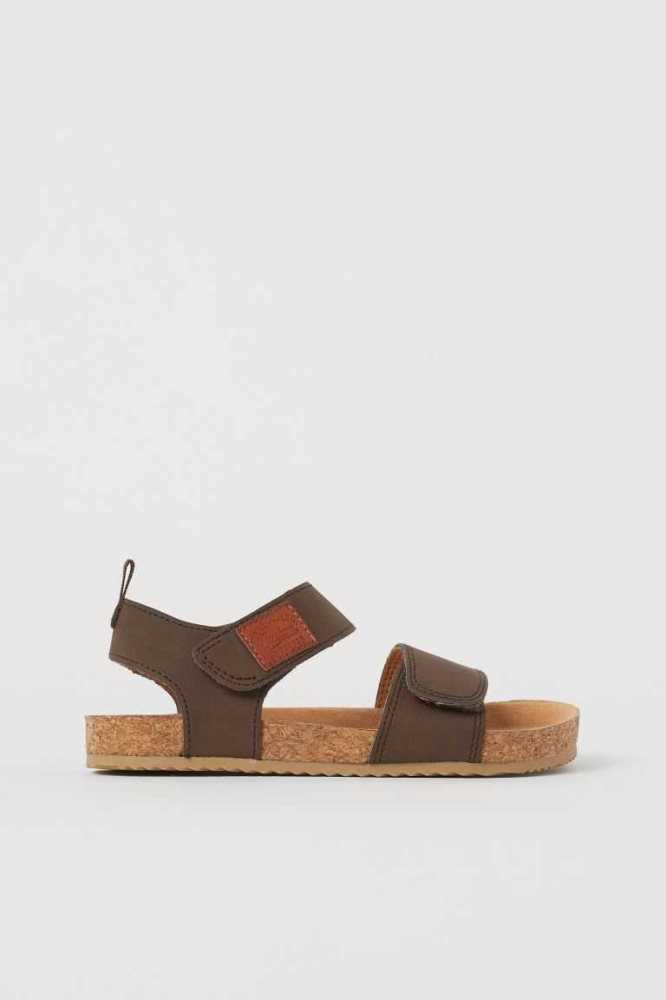 Sandalias H&M Niños Marrom Oscuro | 281749HXI