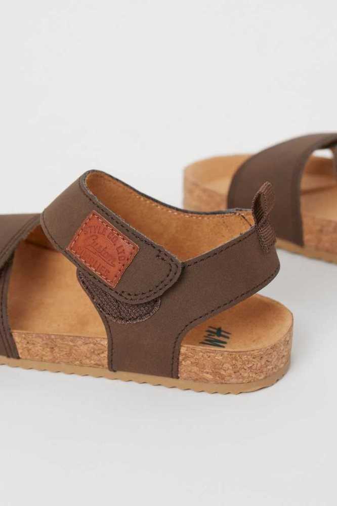 Sandalias H&M Niños Marrom Oscuro | 281749HXI