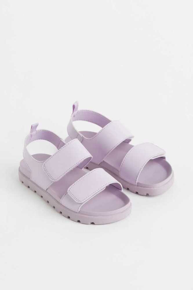 Sandalias H&M Niños Morados Claro | 915802RDK