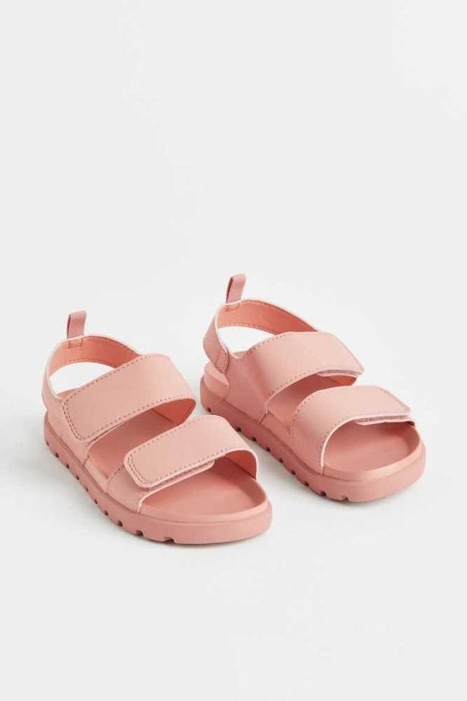 Sandalias H&M Niños Rosas Claro | 147592GXD