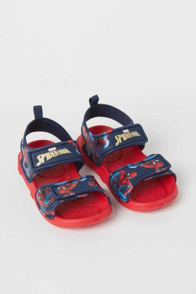 Sandalias H&M Printed Niños Negros | 413689NFI