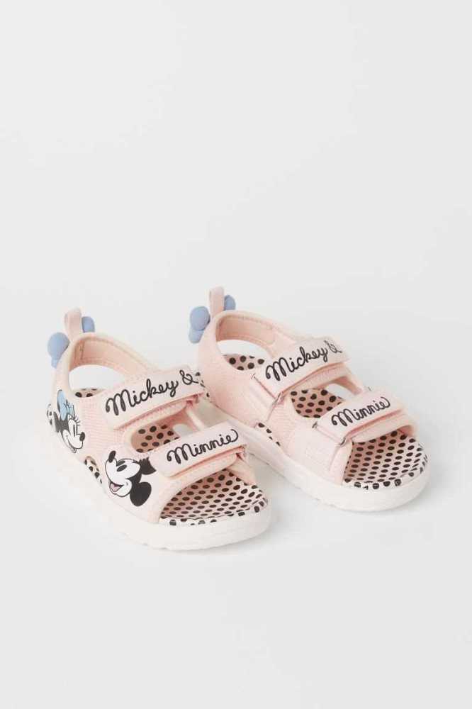 Sandalias H&M Printed Niños Rosas Claro | 840279GDE