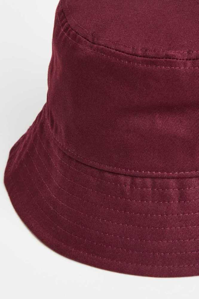 Sombreros H&M Algodon Bucket Mujer Rojos | 475021AXD