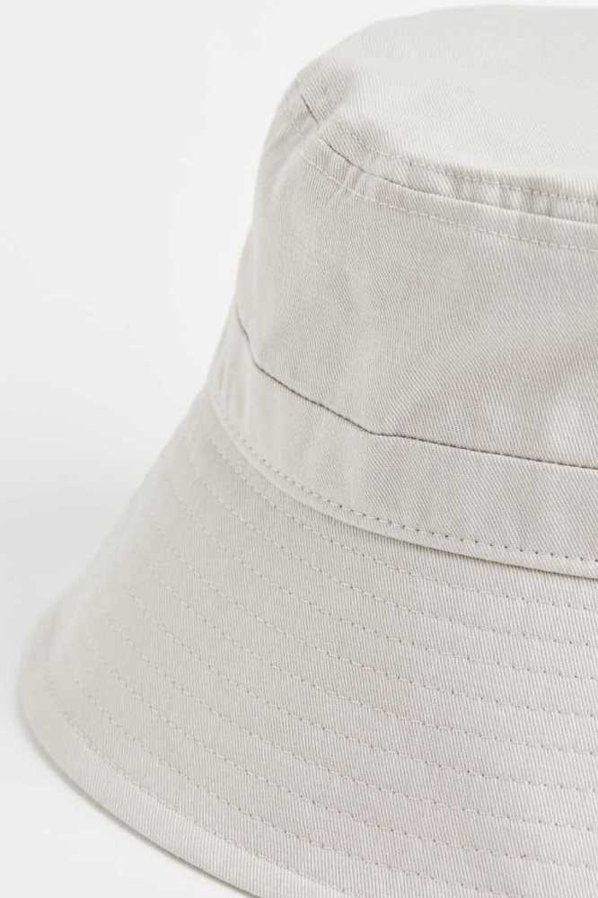 Sombreros H&M Bucket Mujer Beige Blancos | 602943PDO