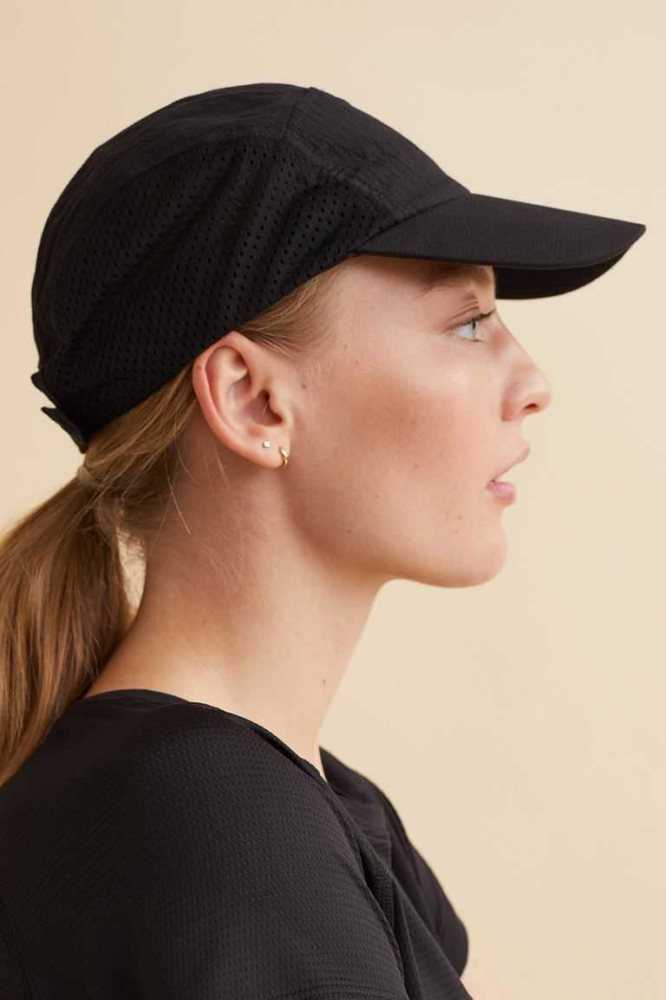 Sombreros H&M Correr Mujer Negros | 794026TJG