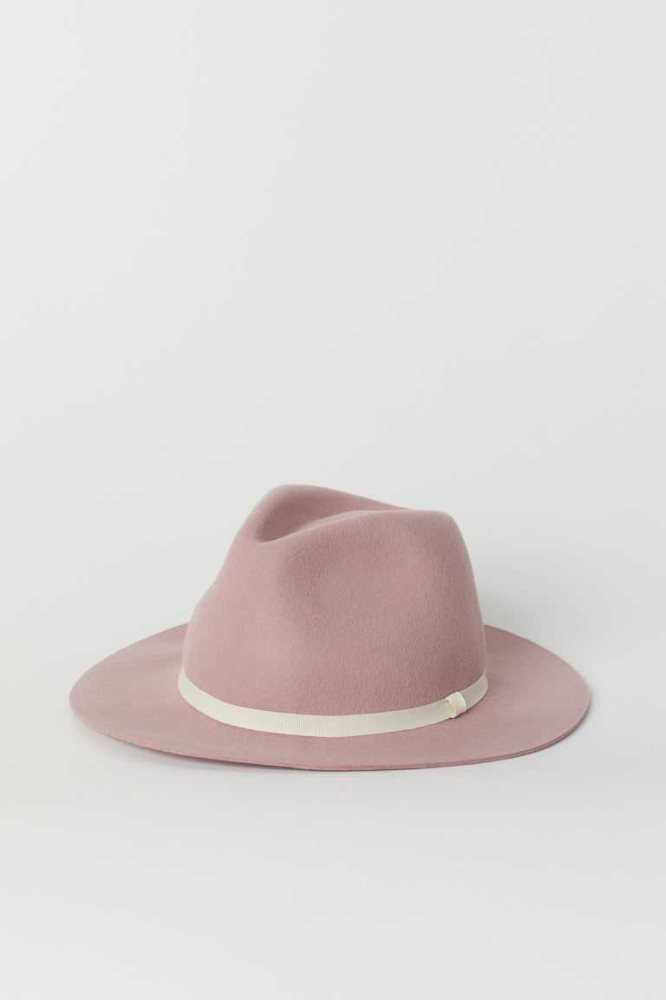 Sombreros H&M Felt Mujer Negros | 068741UHB