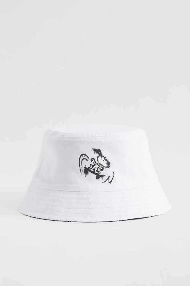 Sombreros H&M Reversible Bucket Hombre Amarillos | 486097KBA