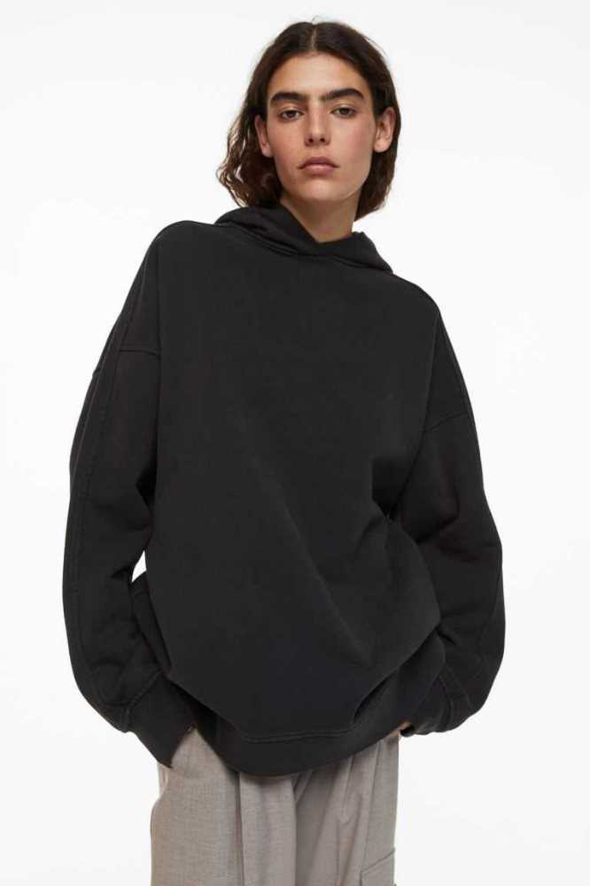 Sudadera Con Capucha H&M Mujer Grises | 680457IVO