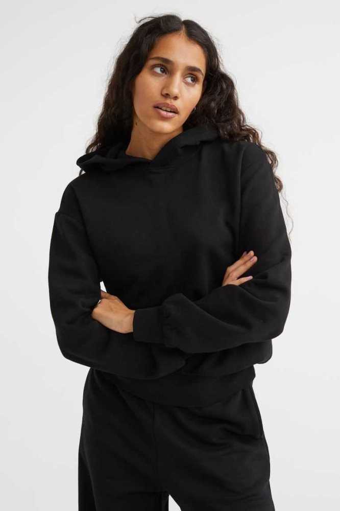 Sudadera Con Capucha H&M Mujer Marrom Oscuro | 874056PVQ