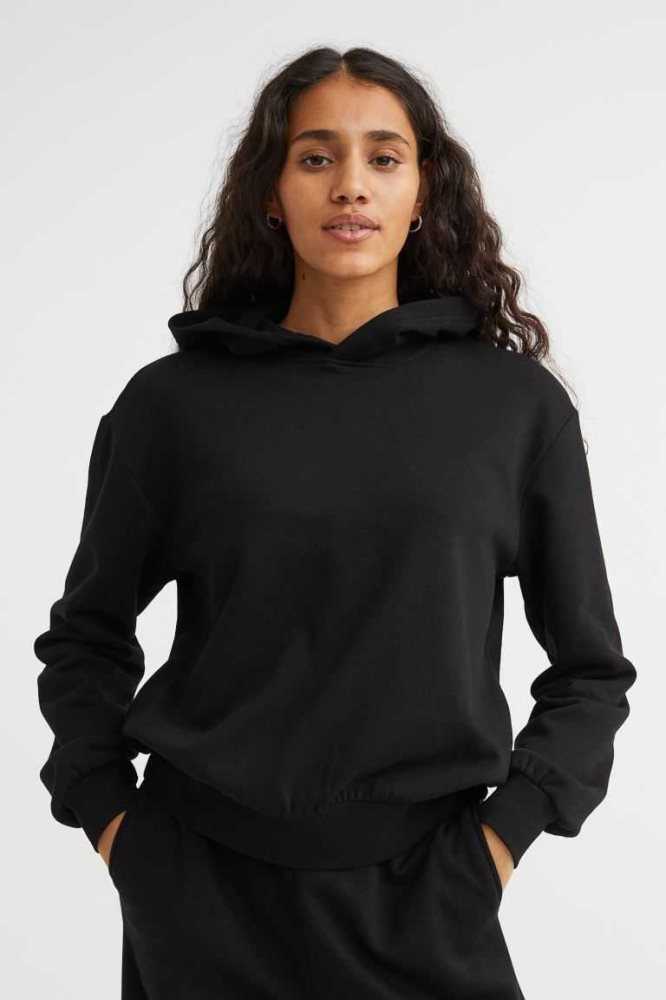 Sudadera Con Capucha H&M Mujer Marrom Oscuro | 874056PVQ