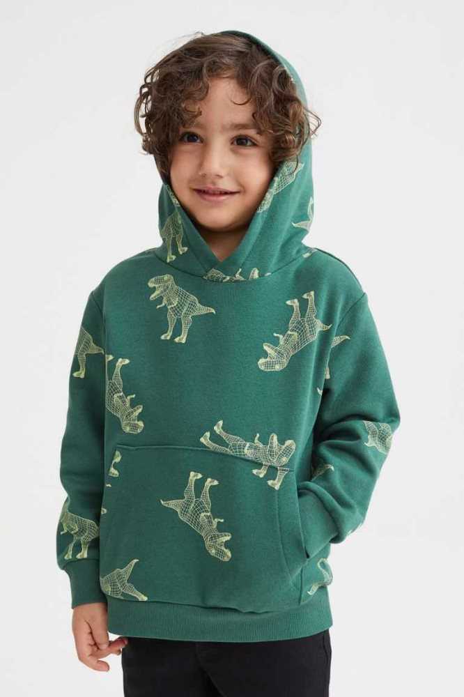 Sudadera Con Capucha H&M Niños Azules Oscuro | 517980KWC