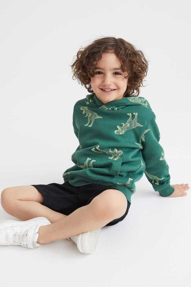 Sudadera Con Capucha H&M Niños Azules Oscuro | 517980KWC