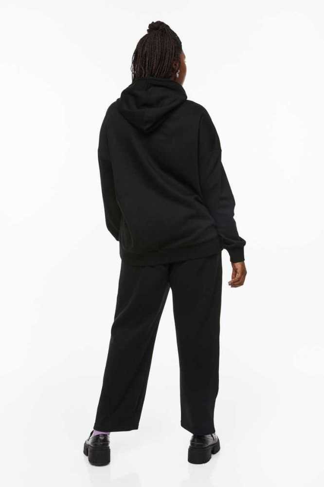 Sudadera Con Capucha H&M Oversized Mujer Grises Oscuro | 172634TCH