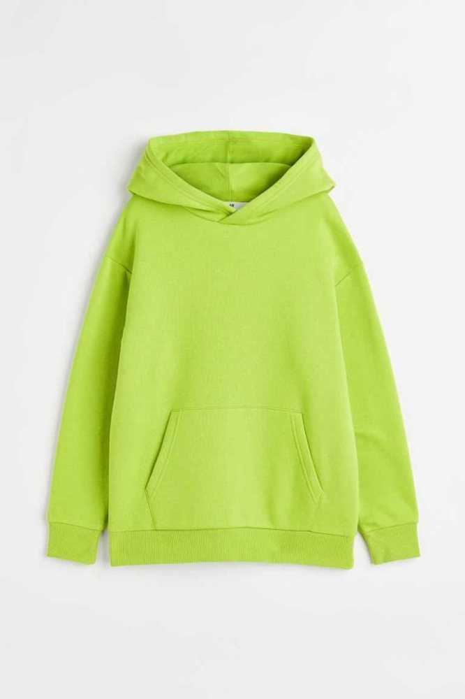 Sudadera Con Capucha H&M Oversized Niños Grises Claro | 021789FOK