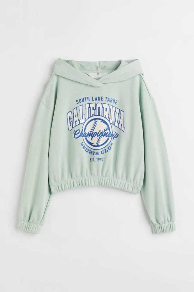 Sudadera Con Capucha H&M Oversized Niños Grises Claro | 302548VIS