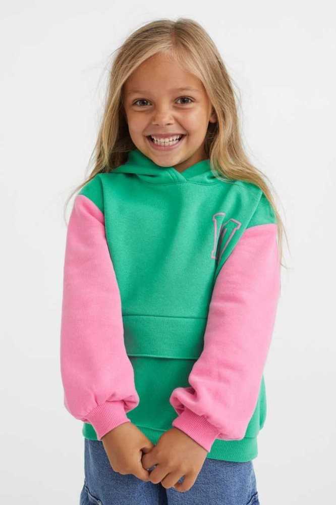 Sudadera Con Capucha H&M Printed Niños Coral | 806142QTM